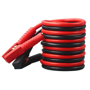 Cable de Arranque Rojo de Plástico con Abrazadera de Cobre de Alta Tensión para Arranque de Batería de Coche - Product Image 3