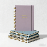 Carnet à spirale personnalisé avec couverture en papier, 70 feuilles, pour l'école, le journal, cadeau promotionnel d'entreprise, vente en gros