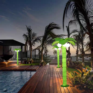 Đèn Cây Dừa Phát Sáng Ngoài Trời-Đèn trang trí nhà hàng khách sạn sân vườn biệt thự chạy bằng năng lượng mặt trời - Product Image 5