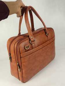 ORKID PU <b>Leather</b> <b>Laptop</b> <b>Bag</b>-Waterproof & Anti-Theft for Business Travel - Product Image 6