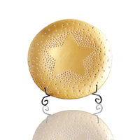 Assiettes de présentation en verre de luxe écologiques personnalisables avec logo pour Noël, mariages, événements et décoration intérieure – Vente en gros