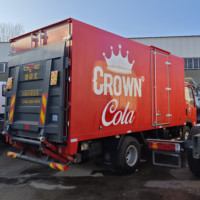 Nouvelle Chine Sinotruck Howo Mini Van Transport d'occasion 4x2 Van Box Cargo Howo 4x2 Van Cargo Truck