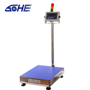 60KG Industrial Platform Scale Digital Electronics Scale High -precision Upper And Lower Limit Alarm For Fresh Food Market