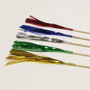 Flower Shape Bamboo Skewers Mixed Colors Disposable Cake Decorating Supplies Birthday Party <b>Decorations</b> - Product Image 1