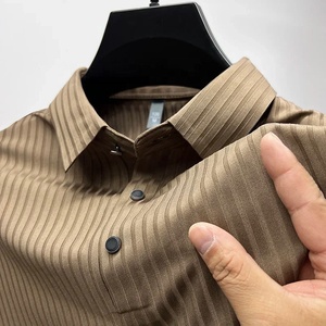 Polo <span class=keywords><strong>de</strong></span> Verano Nuevo <span class=keywords><strong>de</strong></span> Seda Helada para Hombre, Camiseta <span class=keywords><strong>de</strong></span> Manga Corta Hueca Transpirable <span class=keywords><strong>de</strong></span> Negocios a la Moda 2024, <span class=keywords><strong>Ropa</strong></span> <span class=keywords><strong>de</strong></span> <span class=keywords><strong>Marca</strong></span> Masculina 4XL - Product Image 1