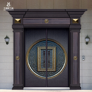 <span class=keywords><strong>Porta</strong></span> di sicurezza di lusso di fascia alta con Design a colonna romana in alluminio pressofuso - Product Image 1