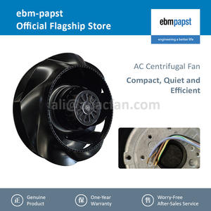 พัดลมระบายความร้อนแบบแรงเหวี่ยง ebmpapst รุ่น R2E250-RB06-01 ขนาด 250 มม. ใช้ไฟ AC 230V กำลังไฟ 250 วัตต์ กระแสไฟ 1.1 แอมป์ ผลิตโดย OEM พร้อมลูกปืน ความเร็วรอบ 2750 รอบต่อนาที สำหรับชุดจ่ายไฟ - Product Image 2