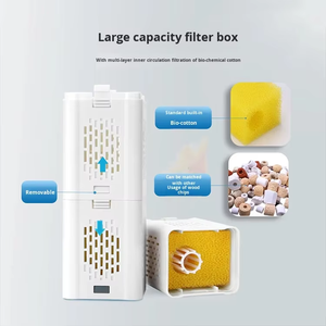 ปั๊มกรองตู้ปลาแบบเงียบพิเศษ 3 in 1 พร้อมฟังก์ชั่นน้ำตกและออกซิเจนในตัว สำหรับตู้ปลา - Product Image 6