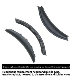 Para Sony WH-CH720N: Diadema de repuesto a presión con cojín de piel de cordero sintética, suave y cómoda, accesorio para auriculares. - Product Image 3