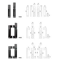 Cerradura Inteligente para Puerta Exterior Tolink, Impermeable, Compatible con Tuya, de Doble Cara, para Puertas Peatonales