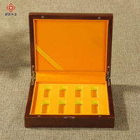 Boîte cadeau et soins de santé en bois de noyer personnalisée emballage en bois de bois et MDF pour le stockage pour cosmétiques artisanat nourriture chocolat