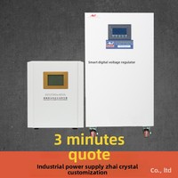 Estabilizador de voltaje CA láser trifásico de alta precisión Anbot 10Kva completamente automático para máquinas herramienta dedicadas