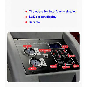 Máquina Portátil de Recuperación y Recarga de Refrigerante Automática <span class=keywords><strong>Ourense</strong></span> A-001 220V para Cuidado del Automóvil - Product Image 4