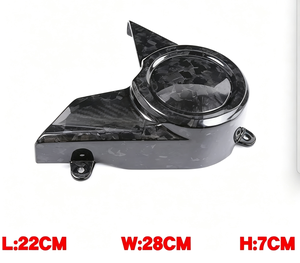 MXMOTOGP - Pièces de carrosserie en fibre de carbone modifiées pour Davidson Sportster S 1250, décoration en carbone sec 3K - Product Image 4
