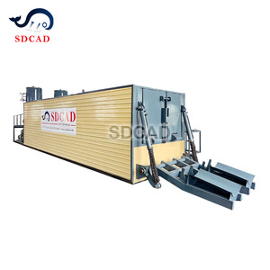 Decantador <span class=keywords><strong>de</strong></span> <span class=keywords><strong>Asfalto</strong></span> con Aceite Térmico Multizona <span class=keywords><strong>de</strong></span> 10 T/H con Empujador Hidráulico para Uso Terminal en Betún Modificado con Polímeros - Product Image 3