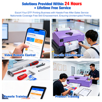 Impresora DTF A3 XP600 Compacta y Económica, Fácil de Usar, Máquina de Impresión de Camisetas de 33 cm para Emprendedores, Pequeñas Empresas y Tiendas de Impresión