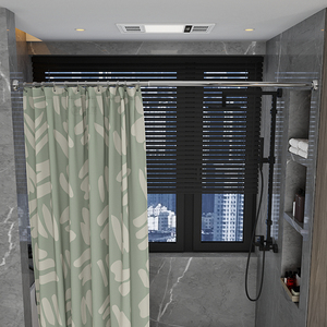 Tige de tension de <span class=keywords><strong>rideau</strong></span> de fenêtre ronde en métal robuste pour salle de bain <span class=keywords><strong>douche</strong></span> placard de rangement mural <span class=keywords><strong>barre</strong></span> de fer conception OE modM boîte d'emballage - Product Image 5