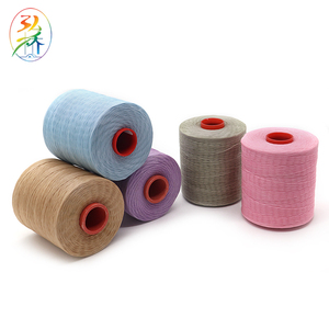 Hongqiao giá rẻ hơn sáp Chuỗi 1mm sáp Nylon Dây phẳng đầy màu sắc của chỉ may Polyester 150D/16 tex267 tkt 11 - Product Image 5