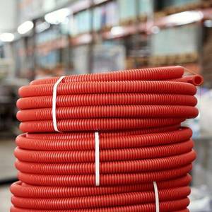 Tuyaux DWC 	 Nouveau tuyau en HDPE à double paroi ondulé, certifié IS 16098 Partie 2. Utilisé pour les conduits de câbles et les systèmes de drainage. - Product Image 4