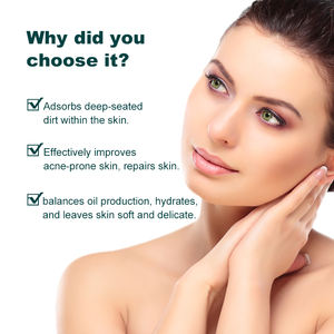 Masker Wajah arang hitam dan lembut sangat menghalangi jerawat mengencangkan pori-pori dan memperbaiki tekstur kulit menghilangkan jerawat mengecilkan pori-pori - Product Image 4