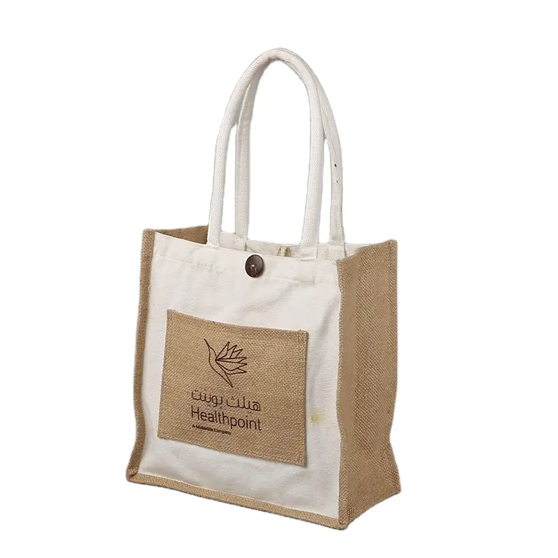 2024 дешевая сумка-тоут из экологически чистой ткани с логотипом на заказ