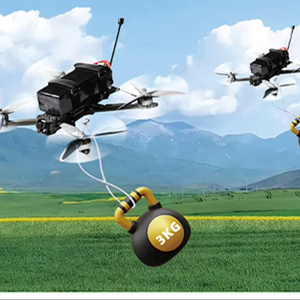 7inch FPV drone 20km Khoảng cách bay 30 phút Thời gian bay 1-3kg tải trọng GPS Chức năng định vị - Product Image 1