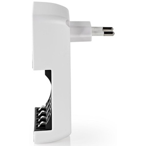 Cargador de baterías Nedis para baterías NiMh Aa Aaa, estación de carga de montaje en pared con 4 ranuras - Product Image 3