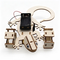 Kit d'invention scientifique DIY pour étudiants OKYN-Y2854 Lizard Robot, jouet éducatif STEM pour enfants