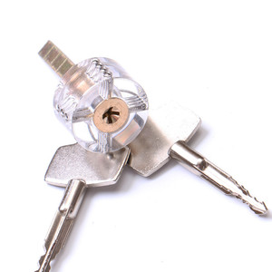 Ensemble d'outils de sélection de serrure de <span class=keywords><strong>cadenas</strong></span> croisé <span class=keywords><strong>transparent</strong></span> Kit de pratique de cueillette - Product Image 1