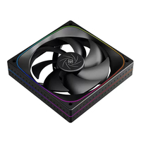 Noir Thermalright TL-Q12 120mm ARGB PWM PC Case Fan 2000RPM 68.9CFM High Airflow S-FDB Fan de refroidissement pour PC de jeu