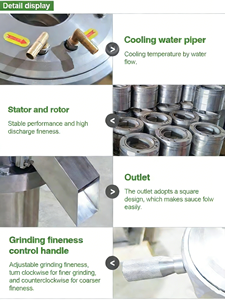 Automatic Groundnut <b>Paste</b> Peanut Butter Maker Tigernut Milk Extraction Machine Stainless Steel Adjustable Fineness 10-5000kg - Product Image 4