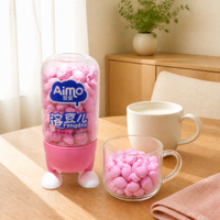Biscuits fruités Aimo - Poudre de protéines et probiotiques, collation saine pour enfants, goût sucré, texture semi-molle, 16 g, durée de conservation de 12 mois