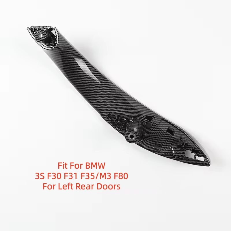 Left Rear - Carbon Pattern Black