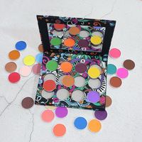 Palette de fards à paupières DIY 117 couleurs, fards à paupières pressés individuels de 26 mm, palette de fards à paupières, créez votre propre palette de fards à paupières