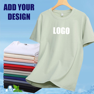 เสื้อยืดคอกลมแขนสั้น OEM/ODM ขายส่งแบบเปล่า เย็นสบาย รับสั่งทำตามแบบ พิมพ์ลายได้ แฟชั่นลำลอง เสื้อยืดเรียบง่ายสำหรับผู้ชาย - Product Image 2