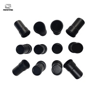 Service de fraisage CNC 4 et 5 axes de haute précision pour pièces de petite taille, usinage sur mesure en aluminium et anodisation noir mat