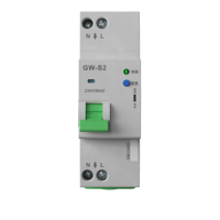 Disjoncteur miniature intelligent basse tension 230V avec protection contre les courts-circuits, certifié CE, PA66 IP65, GW-S2