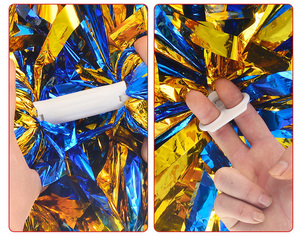 <span class=keywords><strong>Pon</strong></span>-<span class=keywords><strong>pon</strong></span> per Cheerleading Personalizzati, Leggeri, Ecologici e Durevoli, Bicolore, con Manico <span class=keywords><strong>da</strong></span> 6 Pollici, Realizzati in Plastica - Product Image 6