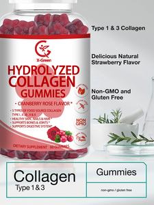 Dalam stok suplemen kolagen Gummies untuk Pria & Wanita diformulasikan untuk meningkatkan rambut sehat kulit & kuku manfaat Anti Penuaan - Product Image 2