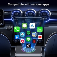 Récepteur sans fil universel Android 13 Car Play Ai Carplay Box Adaptateur pour iphone Filaire vers Multimédia Vidéo 4K