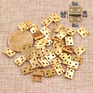 Bản Lề Hộp Bằng Đồng Mini 8*10Mm Chất Lượng Cao Cho Hộp Gỗ Nhỏ - Product Image 3