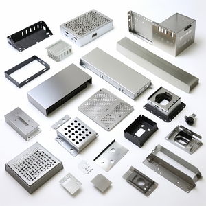 OEM Custom Precision Sheet Metal Fabrication Stainless Steel Perforated Mesh <b>Box</b> Filter Enclosure Parts - Product Image 4