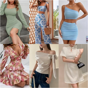 Lote de Ropa de Segunda Mano para Mujer 2026: Fardos Mixtos de Croptops y Vestidos Casuales Surtidos al por Mayor - Product Image 5