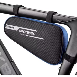 Échantillon Gratuit : Sacoche de Cadre Avant pour Vélo/Bicyclette, Étanche, Sac de Tube, Pochette de Cyclisme Compatible Téléphone Jusqu'à 6,5 Pouces - Product Image 3