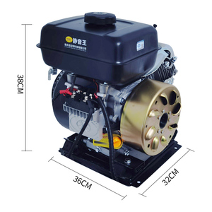 Nhà máy sản xuất máy phát điện chạy xăng gia dụng 48V 60V 72V DC, sạc pin Lithium, sạc xe ba bánh điện 5000W - Product Image 4