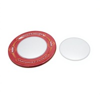 Fenêtres transparentes en PP de taille personnalisable pour l'industrie, surface brillante, impression sérigraphique, adaptées à tous les types de boîtes en acier.