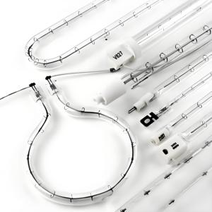 Bức xạ nhiệt hồng ngoại Halogen Ống sưởi ấm sợi carbon Ống sưởi ấm tiết kiệm năng lượng xử lý hiệu quả và tùy biến - Product Image 1