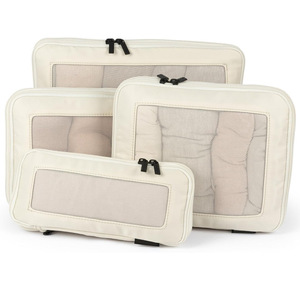 Sacs de rangement de voyage à logo personnalisé pour vêtements et chaussures, organisateurs de bagages à double fermeture éclair pour valises - Product Image 2