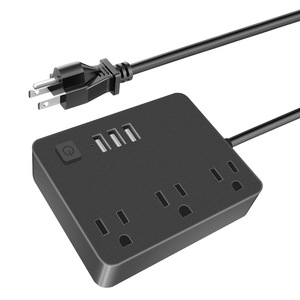 Alexa/<span class=keywords><strong>Google</strong></span> <span class=keywords><strong>Home</strong></span>-3 puertos de carga USB, 10A, CA, viaje, universal, wifi, tira de Alimentación inteligente, <span class=keywords><strong>2021</strong></span> - Product Image 3