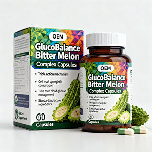 แคปซูลโครเมียมซิงค์บิทเทอร์เมลอนกลูโคสเฮลท์คอมเพล็กซ์ ผสมซินนามอน จิมเนมา และอัลฟ่าไลโปอิกแอซิด สำหรับเสริมสร้างการเผาผลาญ - Product Image 4